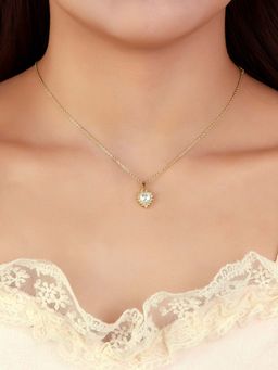 Salty - Women Diamond Love Drop Necklace