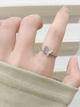 Salty - Women Hollis Studded Butterfly Ring