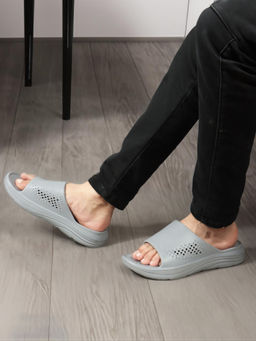 Carlton London - Men Perforated Comfort Slides