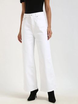 Tommy Hilfiger - Wide Leg Fit High Rise Jeans