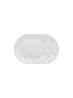 Corelle - Livingware Plus Elegance 31cm Oval Serving Platter Pack of 2