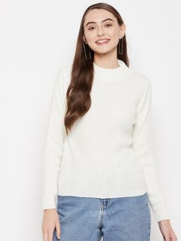 Madame - Women Off White Sweater