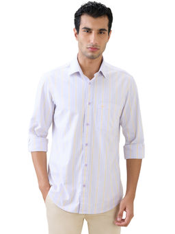 ColorPlus - Medium Purple Regular Fit Full Sleeve Shirt