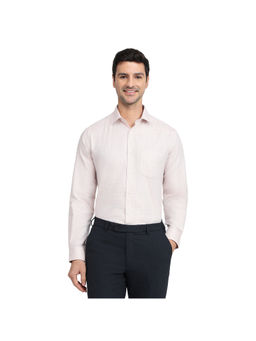 Park Avenue - Medium Orange Regular Fit Full Sleeve Shirt