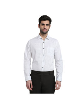 Raymond - Light White Slim Fit Full Sleeve Shirt