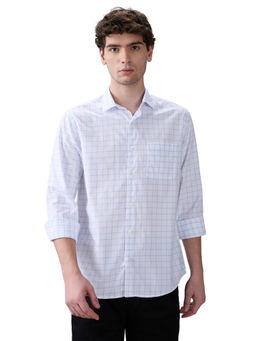 Raymond - Light Blue Slim Fit Full Sleeve Shirt