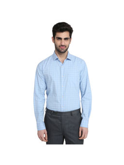 Raymond - Medium Blue Slim Fit Full Sleeve Shirt