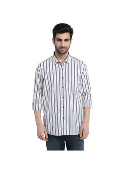 Raymond - White Regular Fit Full Sleeve Shirt