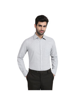 Raymond - Medium Grey Slim Fit Full Sleeve Shirt