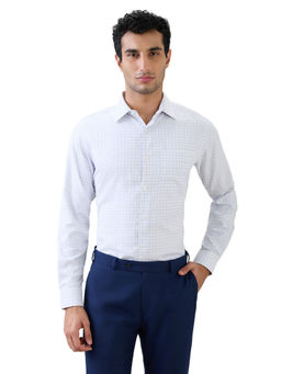 Raymond - Light Purple Slim Fit Full Sleeve Shirt