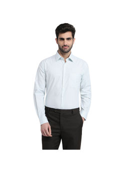 Raymond - Light Blue Contemporary Fit Full Sleeve Shirt