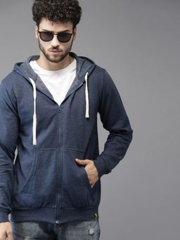 CAHOOT - Blue Solid Sweatshirt