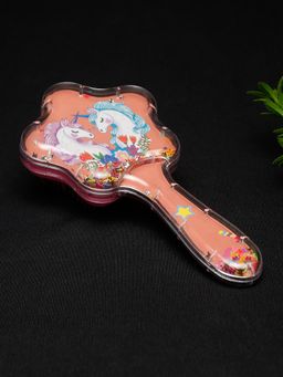 Stol'N - Brown Unicorn Theme With Glittery Hair Brush (2-6 Years)