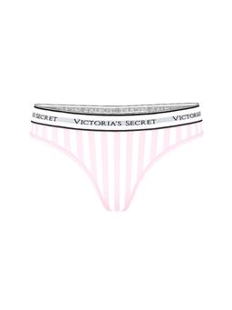 Victoria's Secret - Cotton Logo Cotton Thong Panty