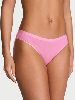 Victoria's Secret - Pink Stretch Cotton Bikini Panty