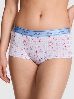 Victoria's Secret - PINK Logo Cotton Boyshort Panty