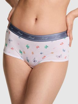 Victoria's Secret - PINK Logo Cotton Boyshort Panty
