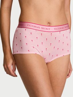 Victoria's Secret - Cotton Logo Cotton Boyshort Panty