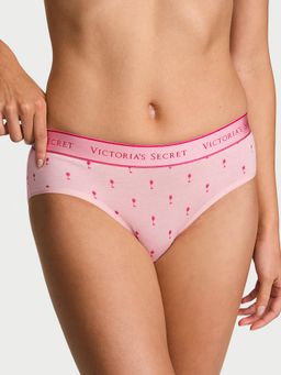Victoria's Secret - Cotton Logo Cotton Hiphugger Panty