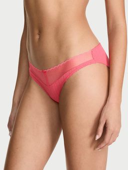 Victoria's Secret - Pink Stretch Pointelle Bikini Panty