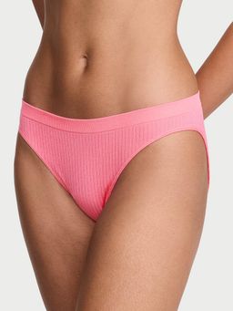 Victoria's Secret - Body Flex Shadow Stripes Mid Rise Bikini Panty