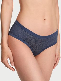 Victoria's Secret - No Show Leopard Lace Cheeky Panty (S)