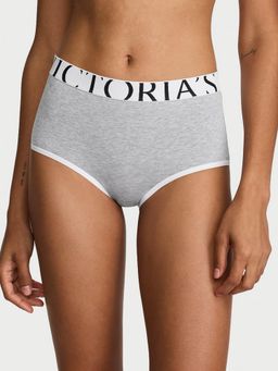 Victoria's Secret - Cotton Exploded Logo Cotton Modern Brief Panty