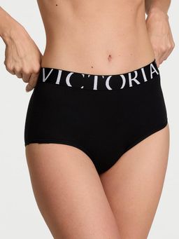Victoria's Secret - Cotton Exploded Logo Cotton Modern Brief Panty