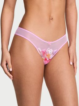 Victoria's Secret - Dream Angels Watercolor Embroidery Brazilian Panty