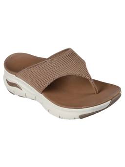 SKECHERS - Women Beige ARCH FIT - EASY DAY Flipflops