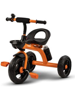 BAYBEE - Yellow Balanced Baby Trikes with Handle & Seat Adjustments, Bottle Holder