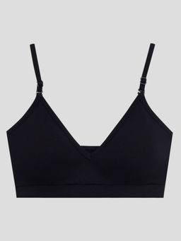 Sillysally - Black Triangle Padded Bralette