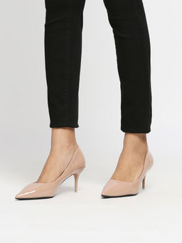 Twenty Dresses by Nykaa Fashion - Nude Pink Pointed Toe Pumps