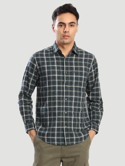 Bene Kleed - Navy Blue Cotton Full Sleeves Shirt