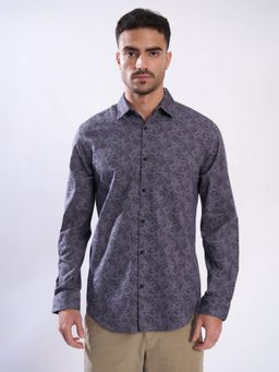 Bene Kleed - Purple Cotton Full Sleeves Shirt