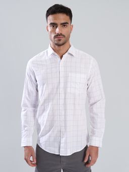 Bene Kleed - White Cotton Full Sleeves Shirt