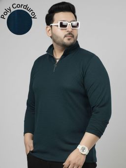 RIGO - Green Polyester Full Sleeves T-Shirt