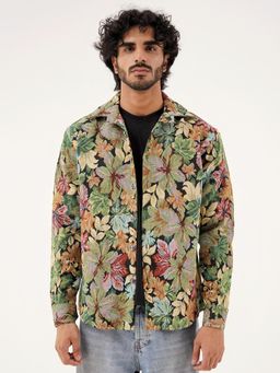 CLAZZEY - Multi-Color Polycotton Full Sleeves Jacket