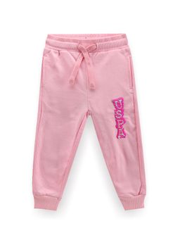 U.S. POLO ASSN. - Girls Flip Sequin Cotton Joggers