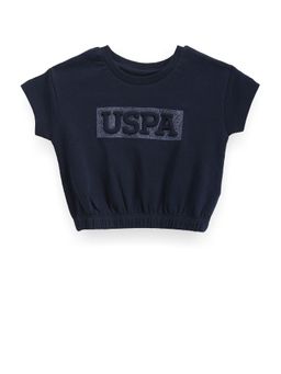 U.S. POLO ASSN. - Girls Embossed Logo T-Shirt