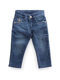 U.S. POLO ASSN. - Boys Slim Fit Stone Wash Jeans