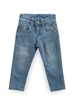 U.S. POLO ASSN. - Boys Slim Fit Blue Jeans