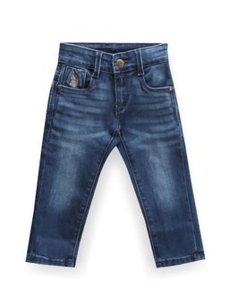 U.S. POLO ASSN. - Boys Slim Fit Stone Wash Jeans