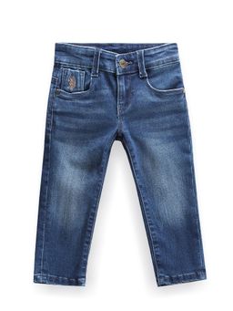 U.S. POLO ASSN. - Boys Slim Fit Stone Wash Jeans