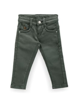 U.S. POLO ASSN. - Boys Slim Fit Olive Jeans