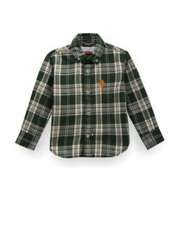 U.S. POLO ASSN. - Boys Check Cotton Shirt