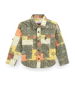 U.S. POLO ASSN. - Boys Motif Cotton Shirt