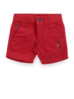 U.S. POLO ASSN. - Boys Solid Cotton Shorts