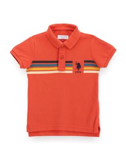 U.S. POLO ASSN. - Boys Stripe Cotton Polo T-Shirt