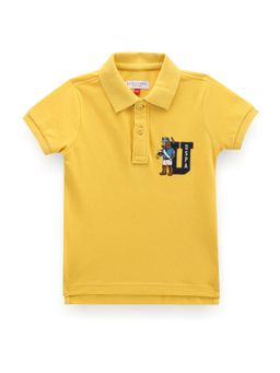 U.S. POLO ASSN. - Boys Embroidered Mascot Polo T-Shirt